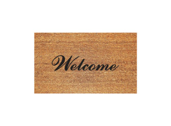 16x27 Fancy Welcome CoCo mat