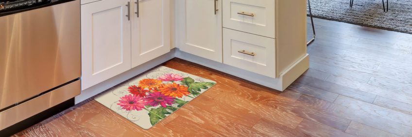 Where should I put floor mats in my home?